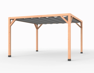 Douglas pergola, 324 x 434 cm Verando, Pure